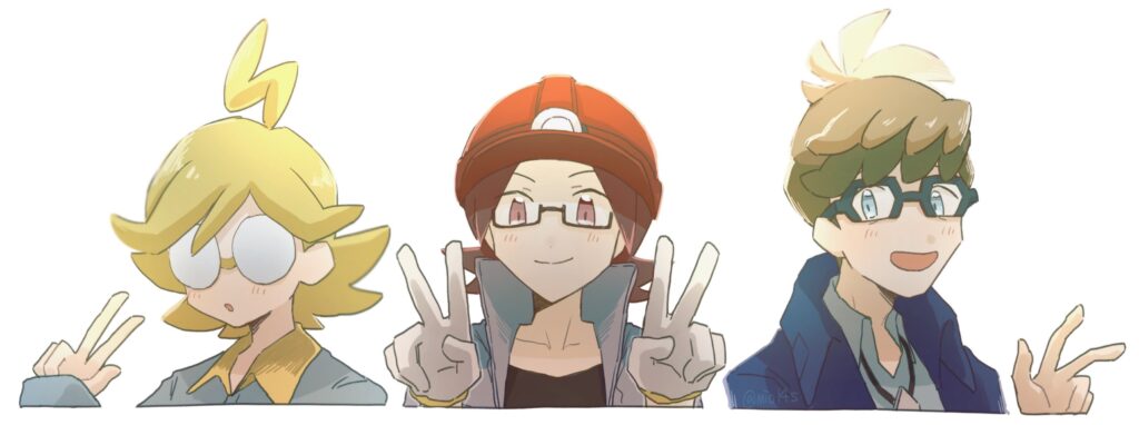 メガネの人